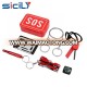 Emergency Survival SOS Kits Gear Set Bundle First Aid Tools Fire Starter Compass Pocket Knife Whistle Multi-function Saber Card